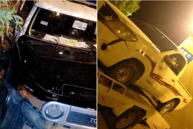 مطاردة تنتهي بإصابة رَجُلَيْ أمن بالأفلاج والقبض على الجاني