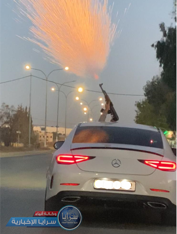 ضبط مركبة ظهرت في فيديو تم تداوله لشخص يطلق النار من داخلها  ..  فيديو 