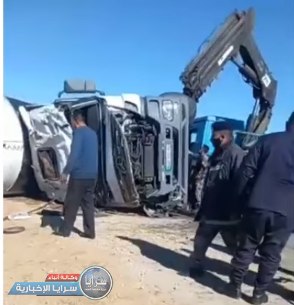 بالفيديو… وفاة بحادث تدهور مركبة شحن في معان