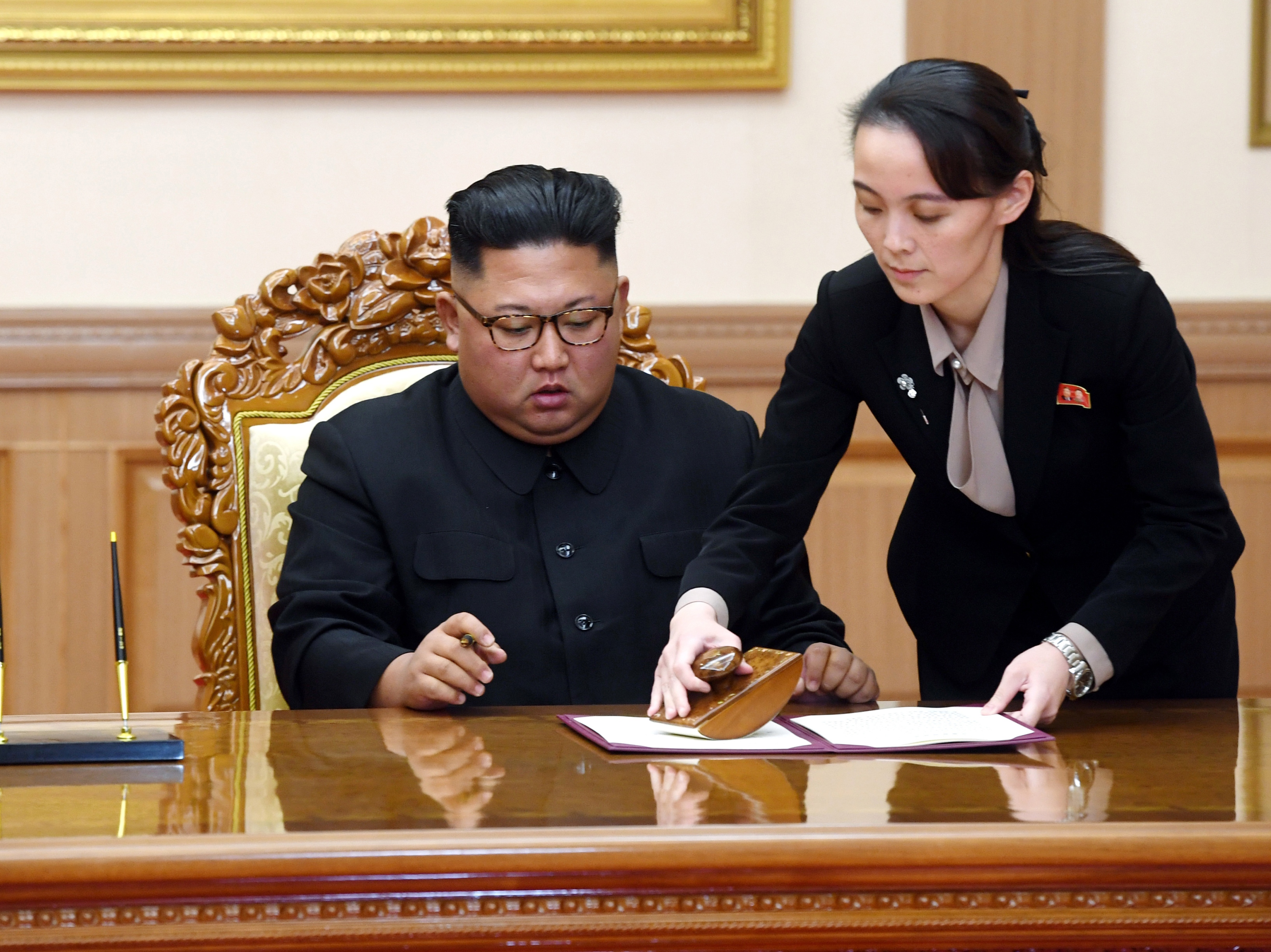 شقيقة كيم تهاجم رئيس كوريا الجنوبية بضراوة