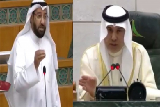 بالفيديو  ..  وزير كويتي يرفض قطع الحديث في مجلس النواب للاذان ويقول : "الصلاة لاحقين عليها " 