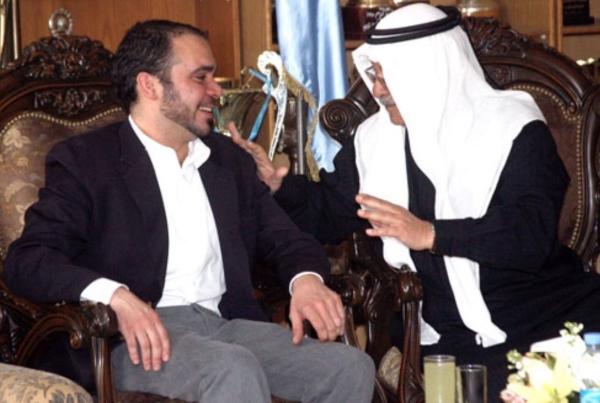 الامير علي بن الحسين ينعى الشيخ سلطان العدوان