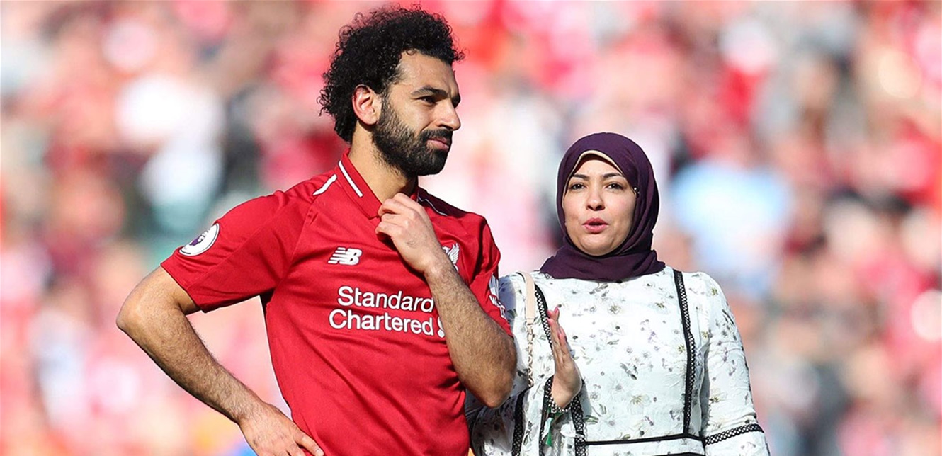  ظهور محمد صلاح وزوجته في مكان عام 