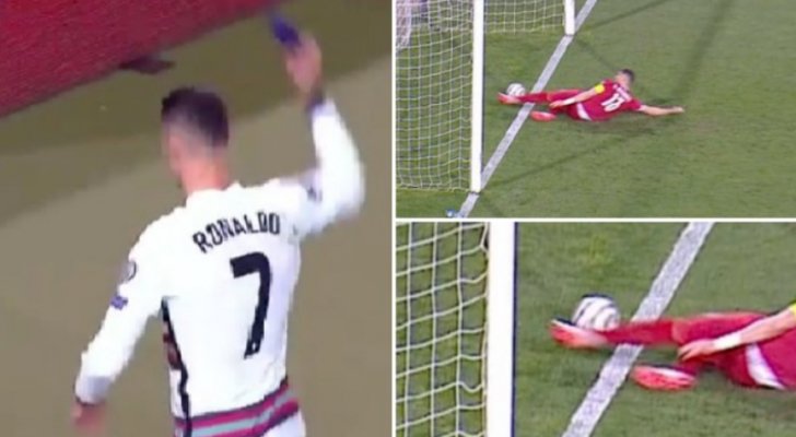 رونالدو يثور ويغادر الملعب بعد حرمان البرتغال من الفوز