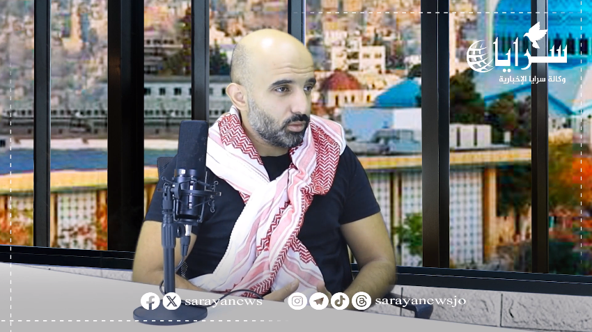 الناشط حسام عودة في لقاء مع سرايا: "اليهود عندما يشعرون بقرب زوالهم يفتعلون حرب عالمية" - فيديو 
