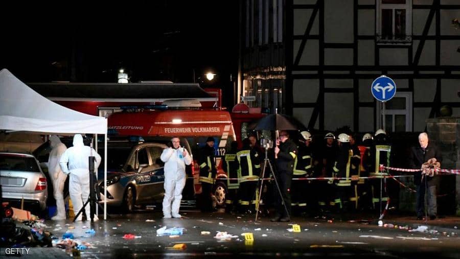 ألمانيا ..  ارتفاع عدد ضحايا حادثة الدهس إلى 60 شخصاً