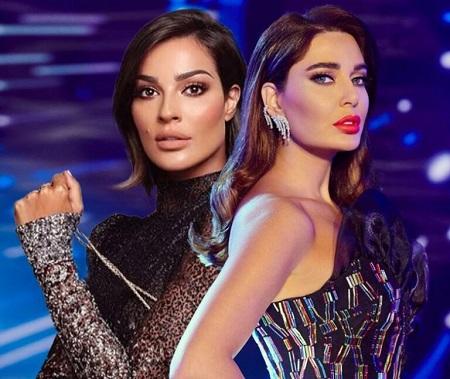 سيرين عبد النور تعجب بمنشور يسيء لنادين نجيم