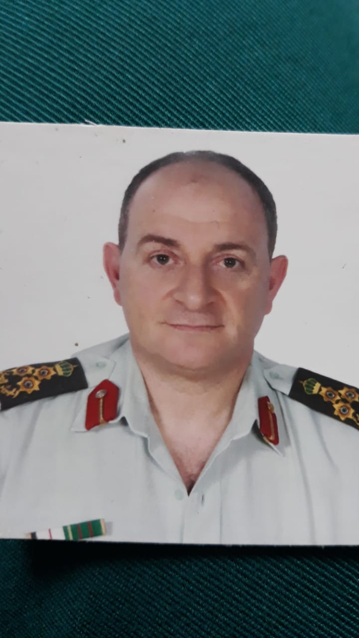 شكر وتقدير للعميد الجراح يوسف زريقات 