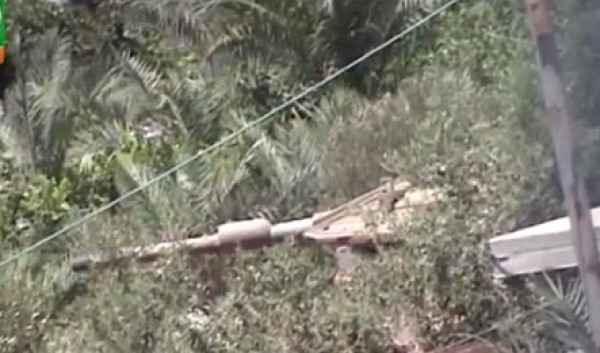 لأول مرة ..  المقاومة تعرض فيديو استهداف دبابة في بيت حانون في فلسطين