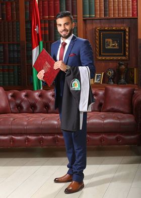 يوسف احمد يوسف النعيمات يحصل على مرتبة الشرف في المحاسبه