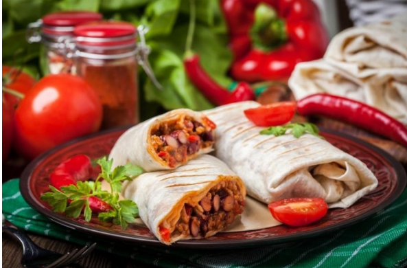 بوريتو الدجاج 