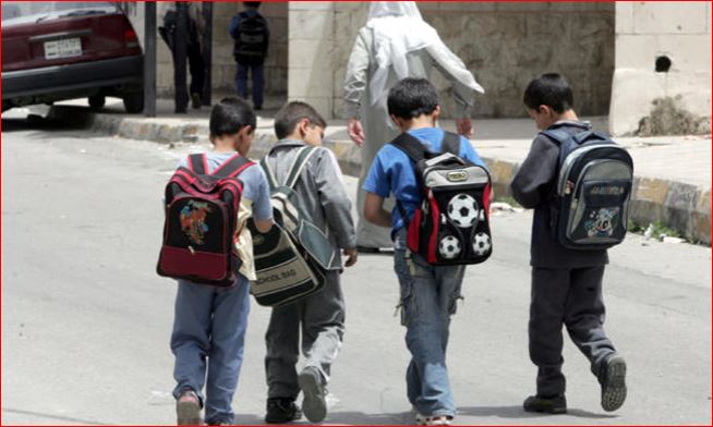 200 الف طالب في الصف الاول يلتحقون بمدارسهم الأحد