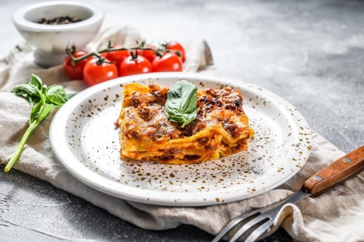 لازانيا بالبطاطس الحلوة