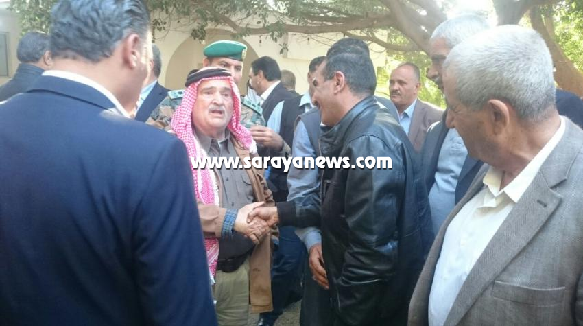 بالصور ..  الامير الحسن يقدم واجب العزاء بالشيخ ممدوح الغزاوي