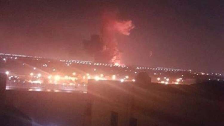سماع صوت انفجار وحريق في محيط مطار القاهرة .. فيديو 