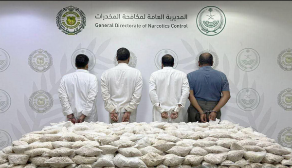 السعودية تضبط أردنيًا و3 سعوديين في قضية تهريب مليون و400 ألف حبة مخدرة