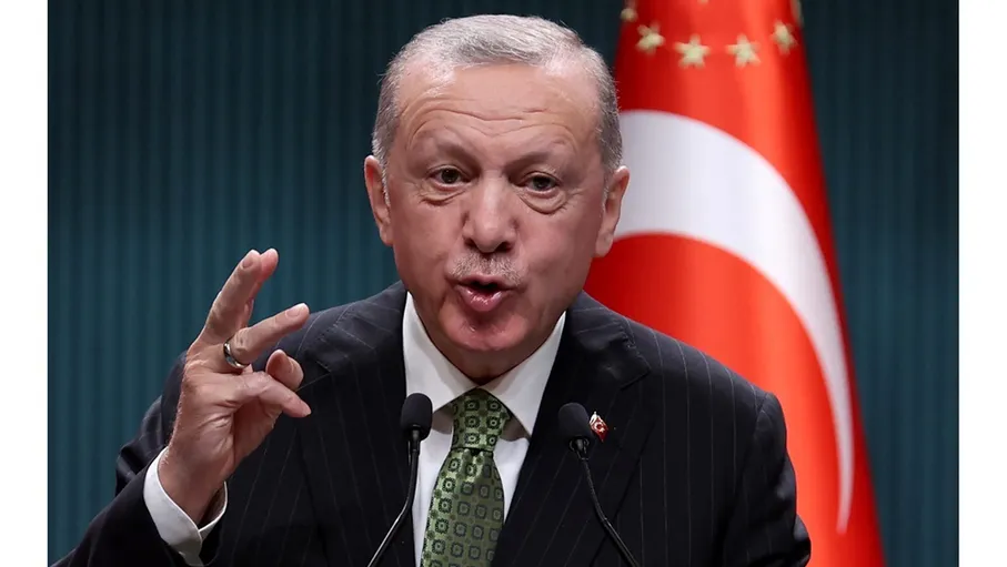 أردوغان: حقوق الإنسان تُنسى عندما يكون المظلوم فلسطينيا