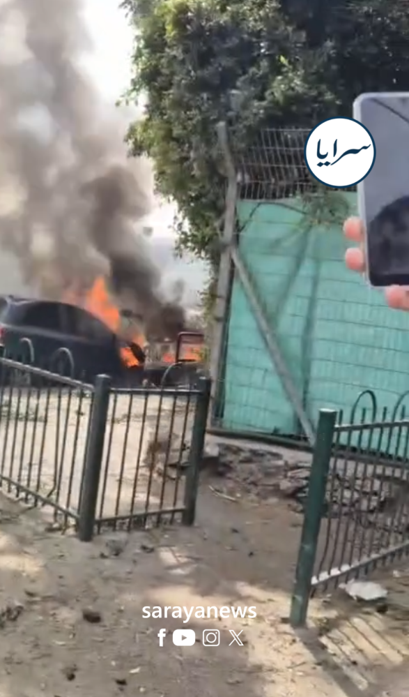 صواريخ غيرانية و اضرار كبيرة بتل ابيب  ..  فيديو 