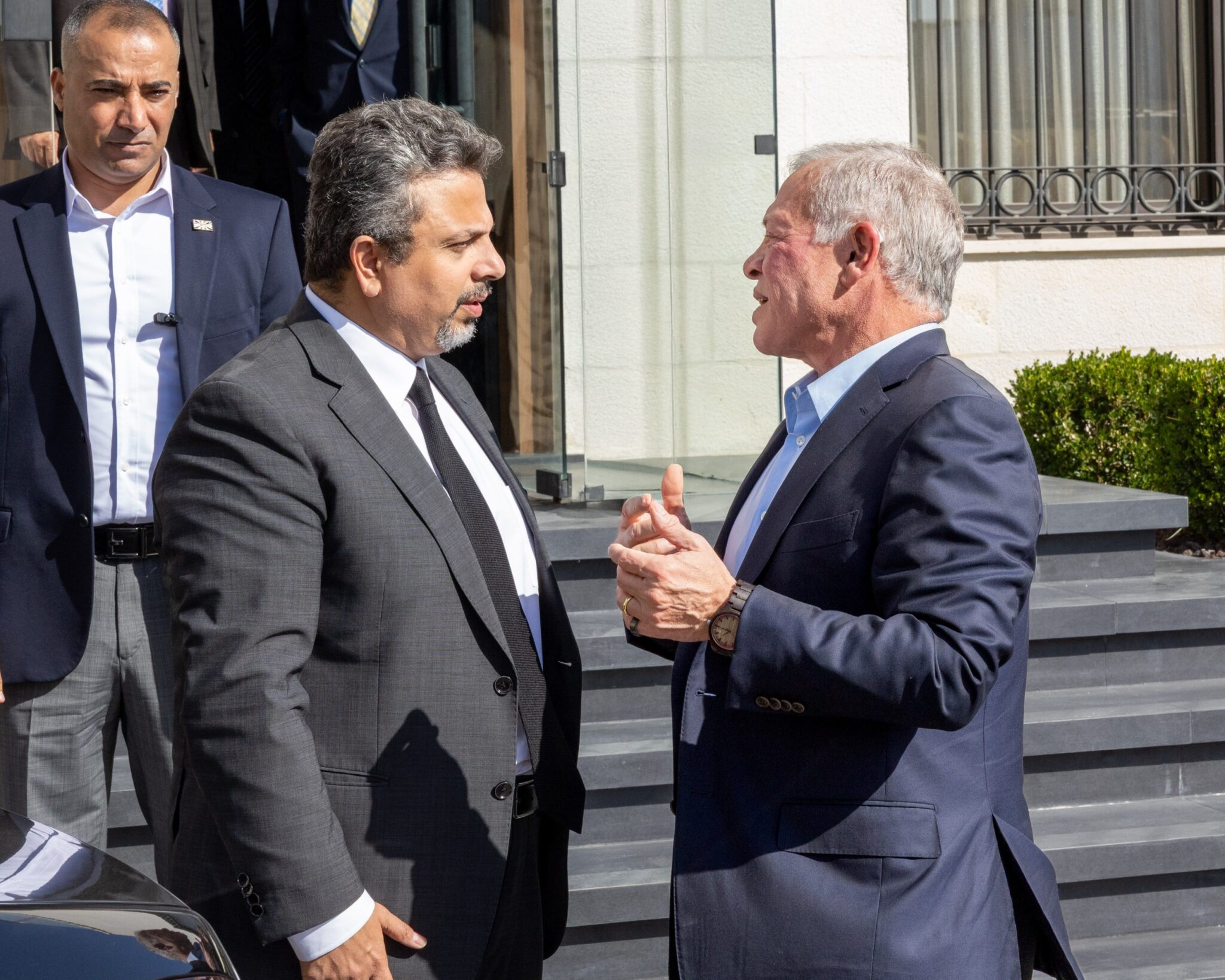 الملك يعزي بوفاة والدة السفير الدباس