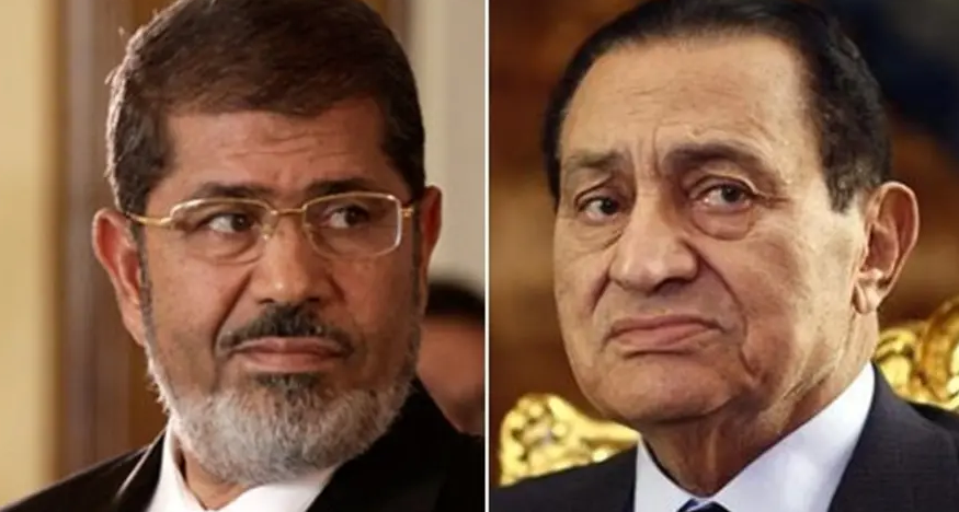 وسط حراسة مشددة ..  مبارك ومرسي وجهاً لوجه بالمحكمة اليوم