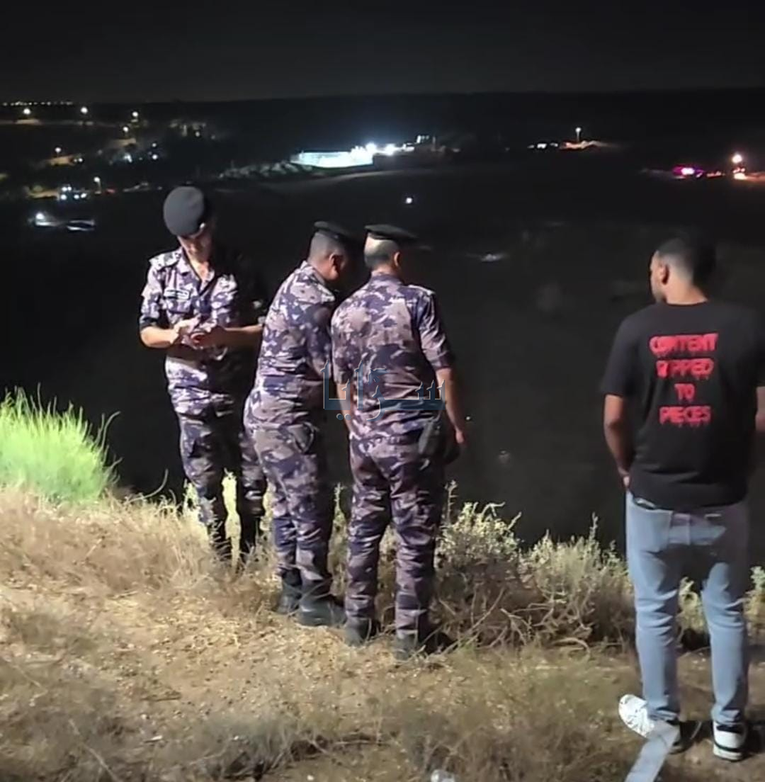 عمليات البحث عن طفلين مفقودين في وادي راحوب بلدة المغير شرق إربد ..  صور 