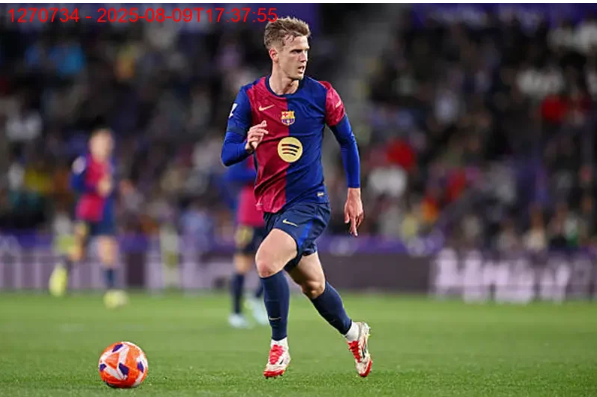 تقرير: أولمو يتغيب عن تدريبات برشلونة قبل مواجهة كومو