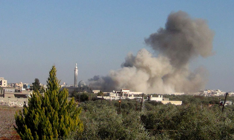 سوريا ..  مئات الضربات الجوية على درعا بعد فشل المفاوضات