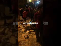 بالفيديو ..  اربد: محتجون يغلقون مثلث كفر سوم بالإطارات المشتعلة احتجاجا على استمرار حوادث السير