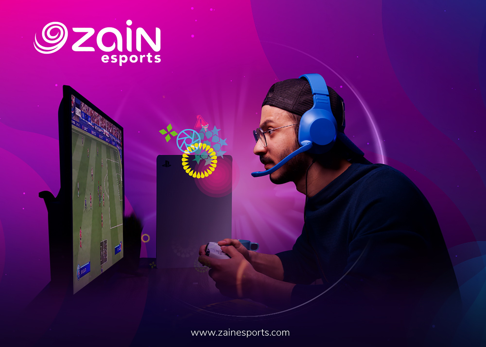 "زين" تطلق علامتها التجارية Zain esports  كقوة إقليمية جديدة في الرياضة الإلكترونية