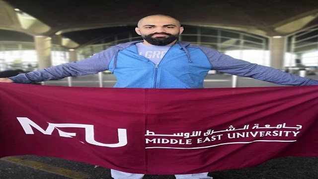 البطل كريم عبد الله يمثل "الشرق الأوسط" في بطولة العالم للجامعات في "الجيوجيتسو" 