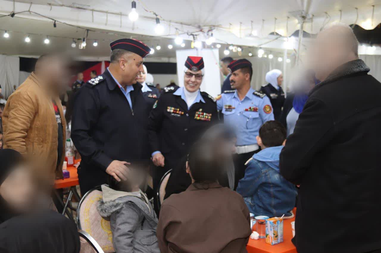 نزيلات مركز إصلاح النساء يستقبلن ذويهن على مأدبة الإفطار 