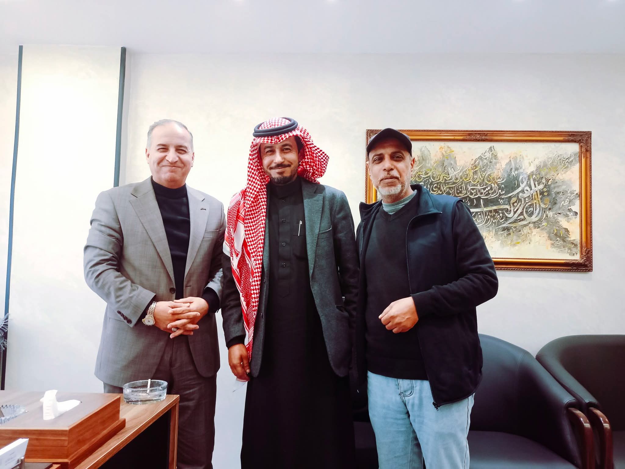 شكر وتقدير للمحامي القدير المستشار خالد عطا الخالدي 