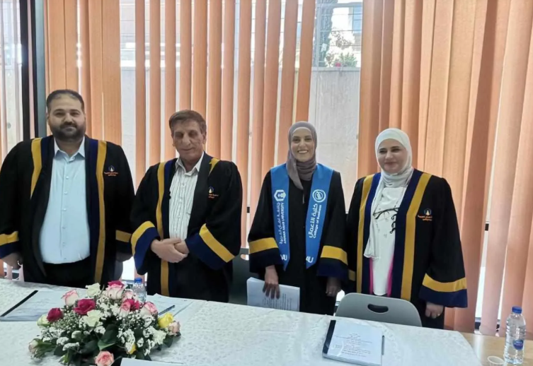 رنا الصليبي…مبارك الماجستير