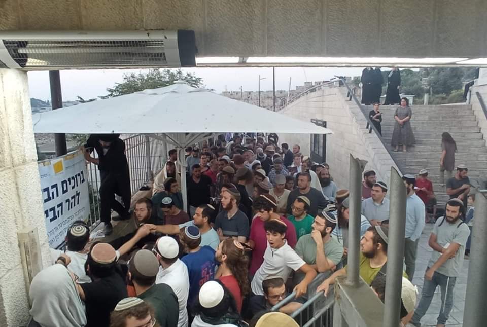 بالفيديو ..  مستوطنون يقتحمون المسجد الأقصى لإحياء ما يسمى "ذكرى خراب الهيكل"