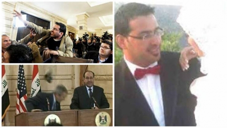 هل تذكرون منتظر الزيدي الذي ضرب بوش بحذاءه ؟ إليكم هذا الخبر الصاعق عنه