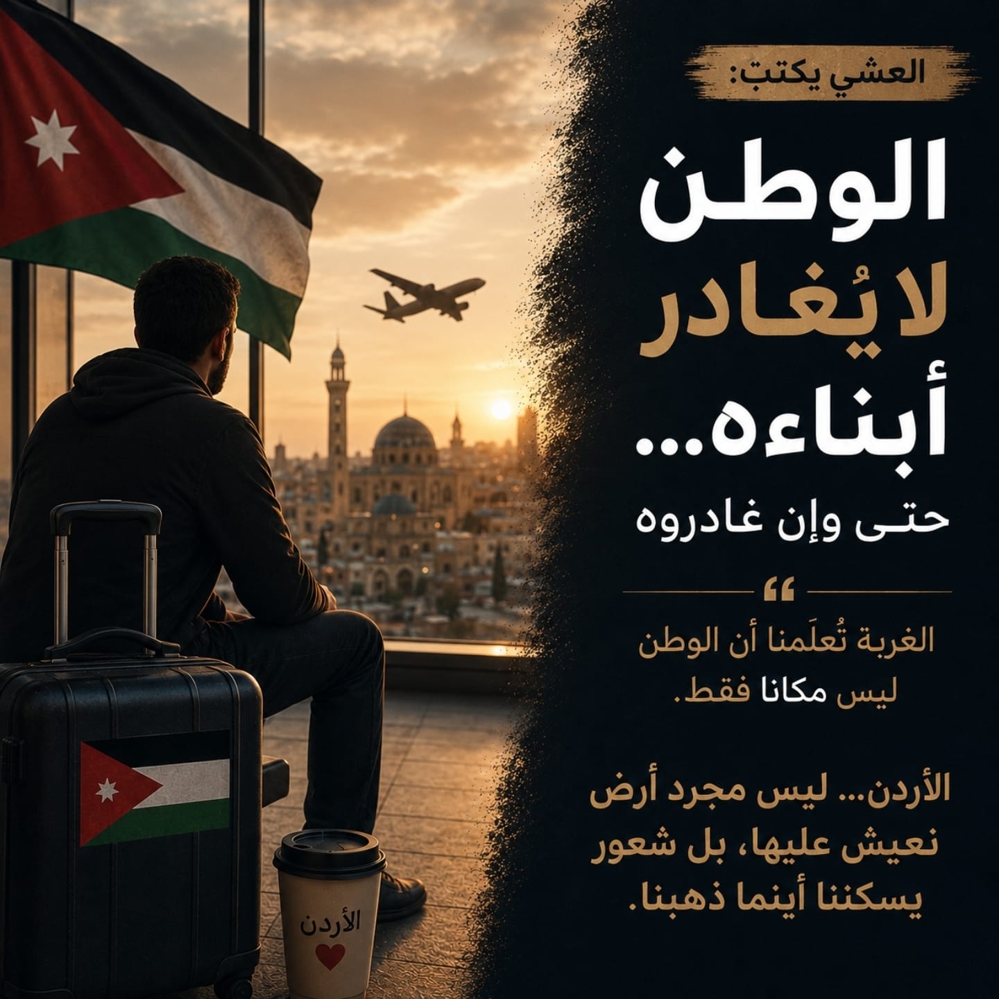العشي يكتب: الوطن لا يغادر أبناءه… حتى وإن غادروه