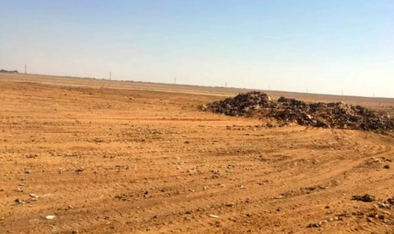 المباشرة بأعمال تأهيل مكب النفايات الرئيسي في لواء الرويشد