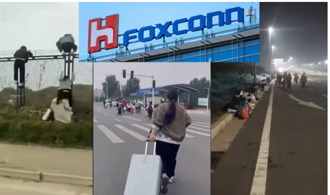عمال أكبر مصنع آيفون في الصين يفرون منه بعد تفشي كورونا