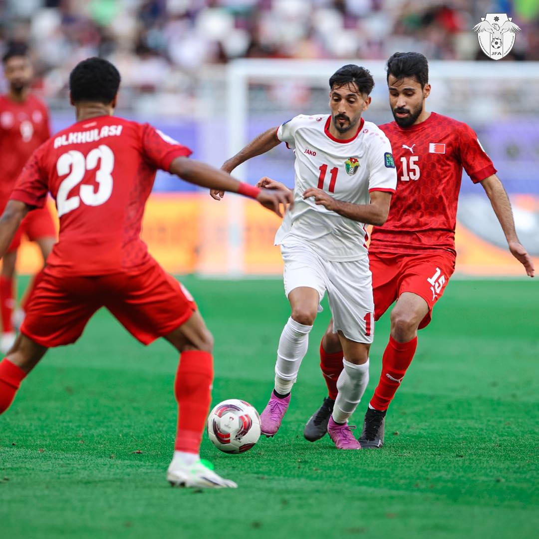 "رغم الخسارة من البحرين بهدف دون رد" ..  منتخب النشامى يتأهل إلى دور الـ16 من كأس آسيا