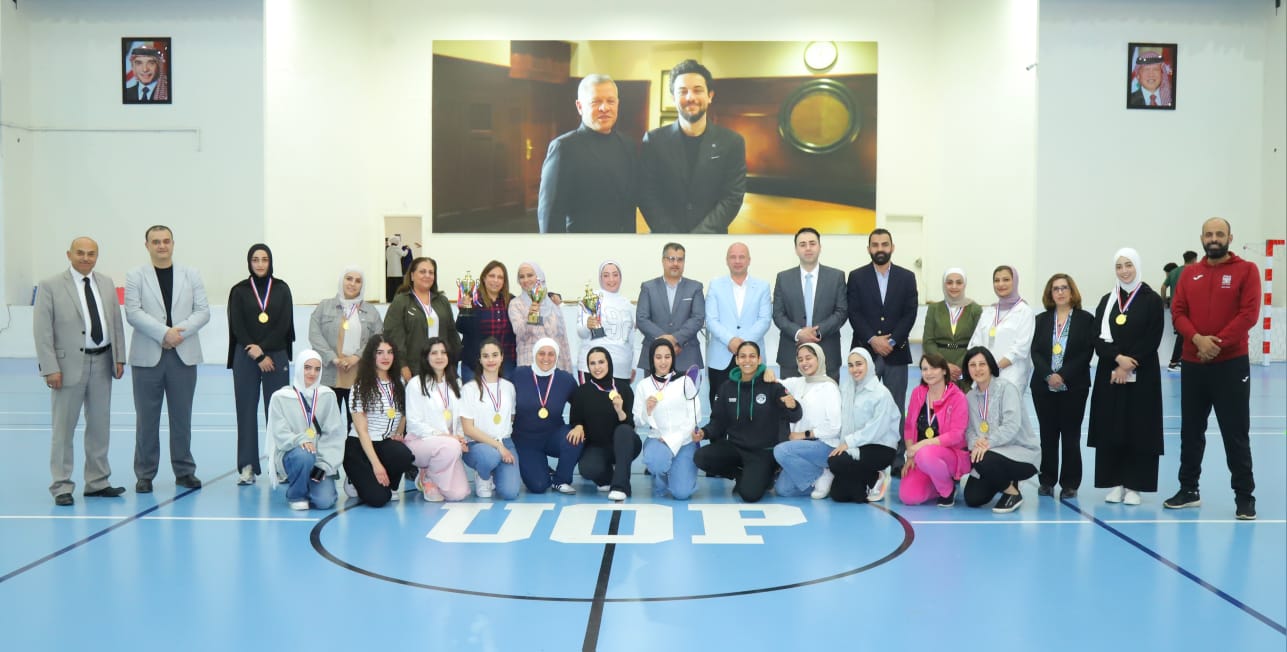 جامعة البترا تتوج الشوابكة بلقب بطولة الريشة الطائرة للموظفات