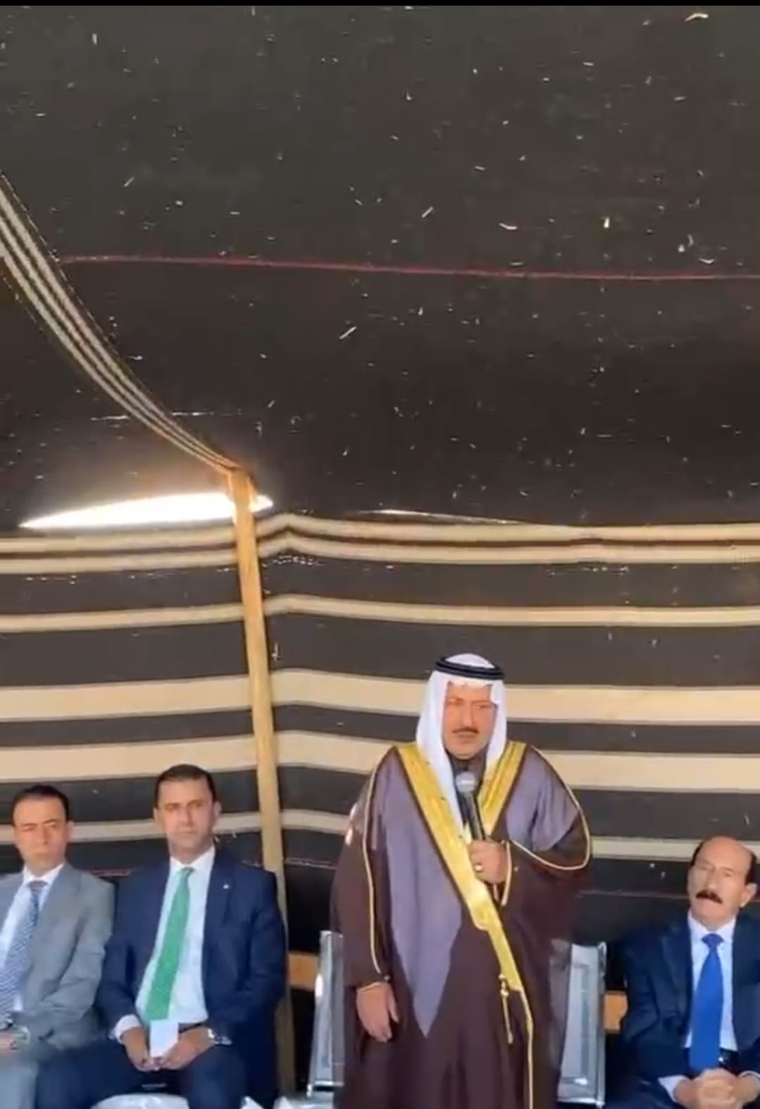مستشار جلالة الملك لشؤون العشائر يزور قبيلة العجارمة 