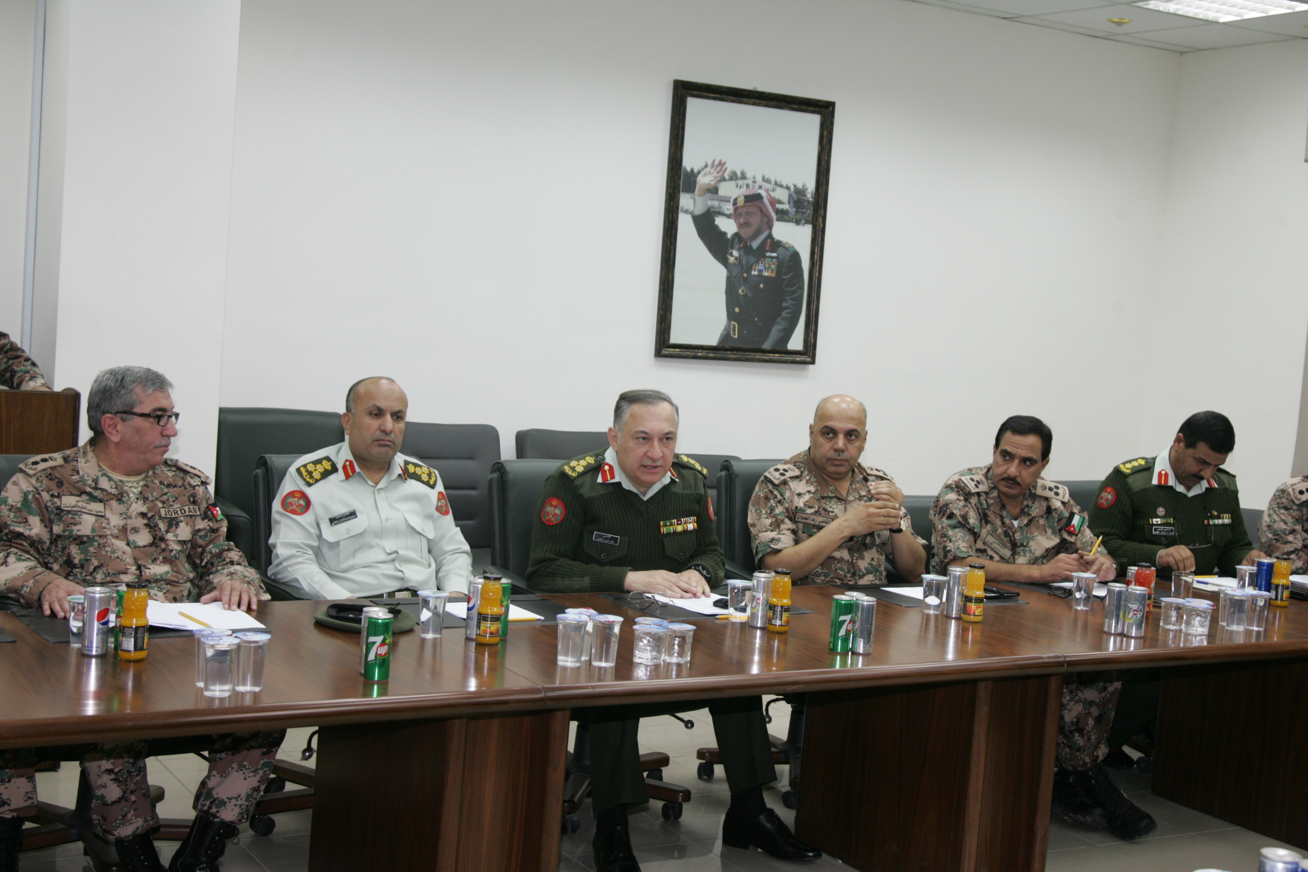  اللجنة القانونية النيابية تزور مديرية القضاء العسكري