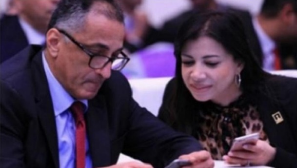 بعد حب خلف الكواليس ..  الوزيرة داليا خورشيد تتزوج محافظ البنك المركزي المصري