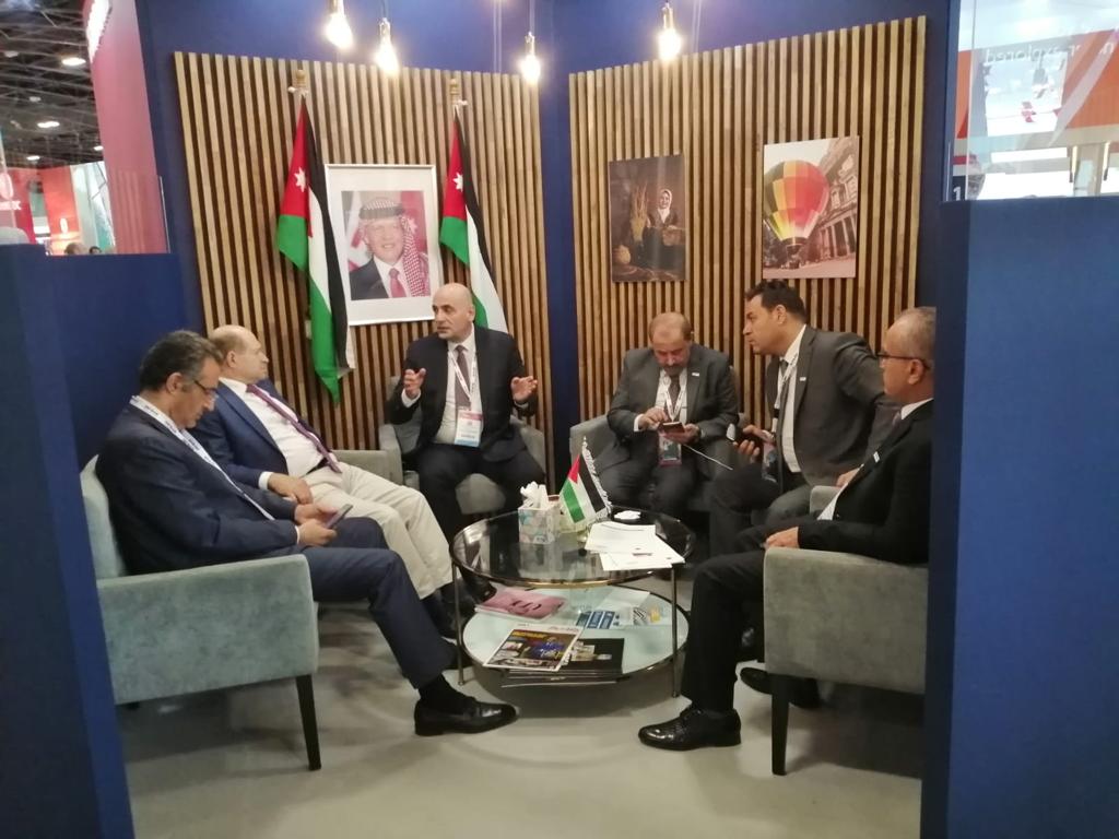 حضور لافت ومميز للجناح الاردني خلال فعاليات معرض توب ريزا فرنسا 2022