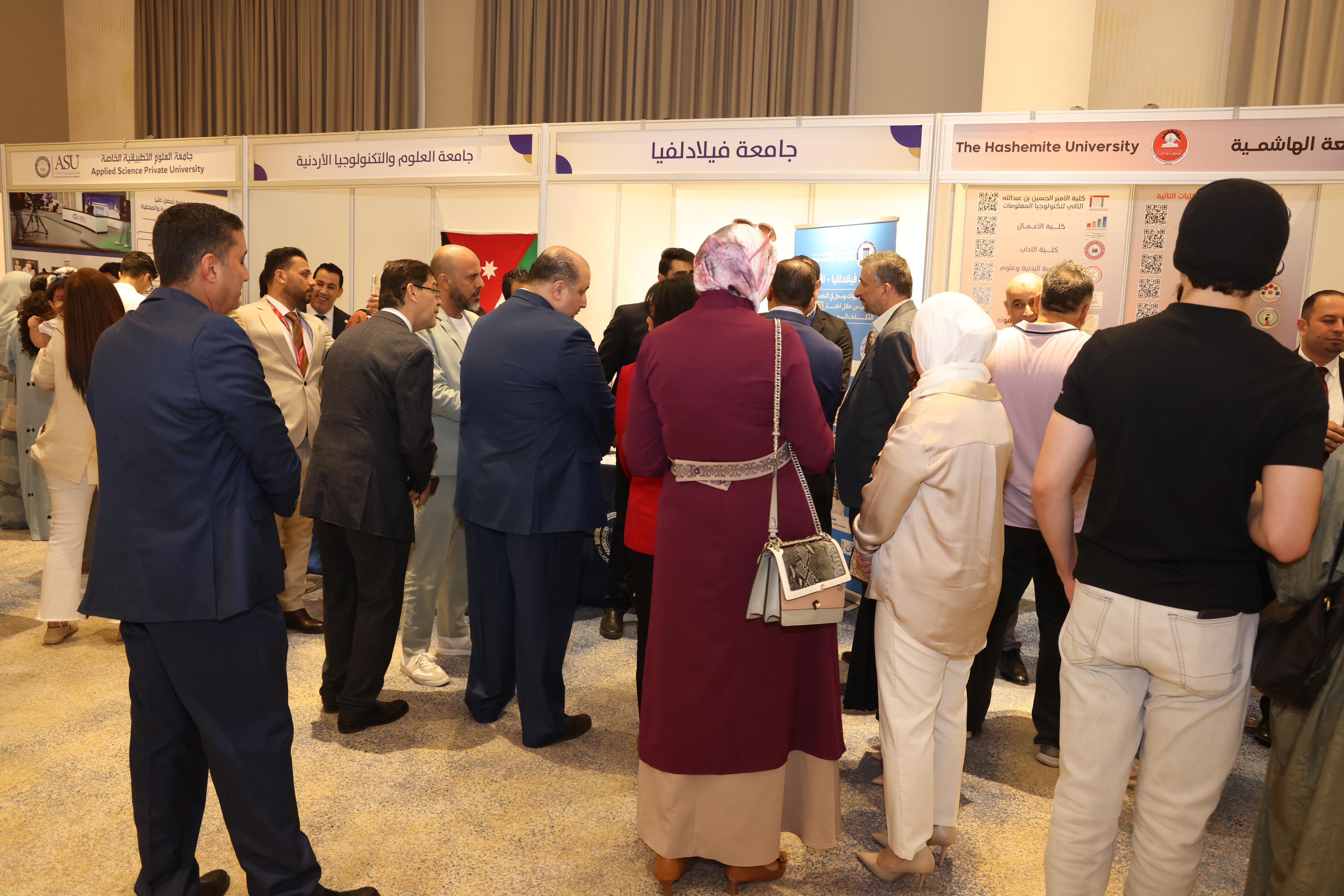 برامج نوعية وتفاعل لافت … جناح فيلادلفيا يتصدر الاهتمام في معرض الجامعات الأردنية بالمملكة العربية السعودية