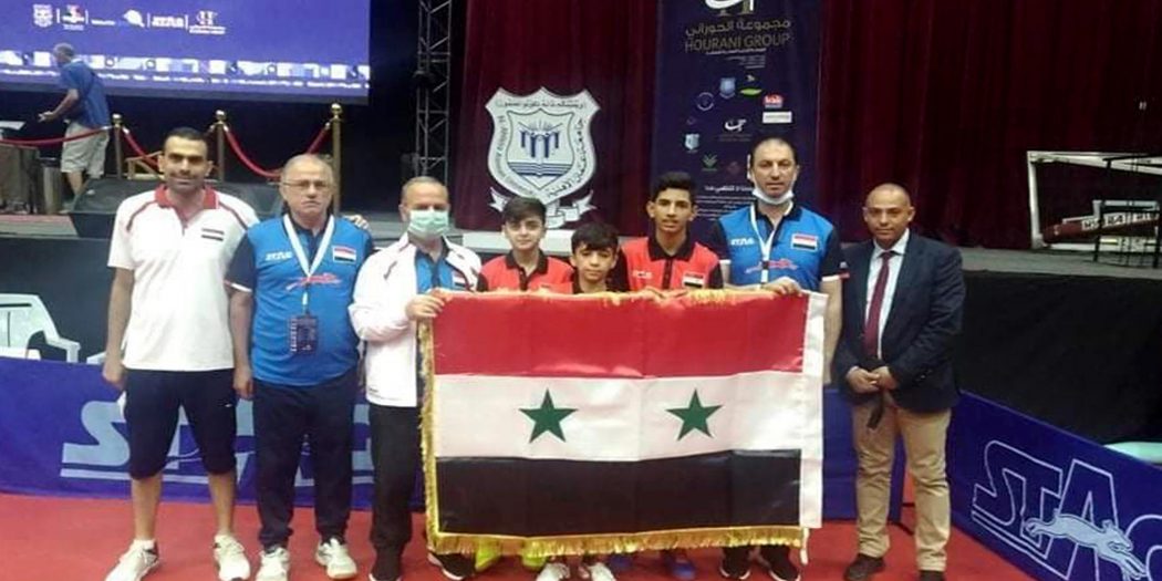 برونزية لسورية بالبطولة العربية للطاولة التي تحتضنها المملكة