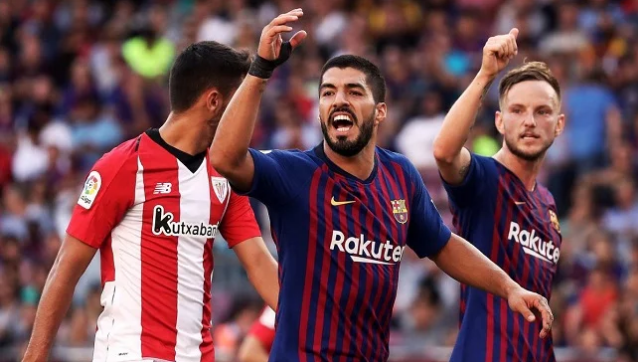 كلمات صارمة هزت غرفة ملابس برشلونة بعد التعادل مع بيلباو