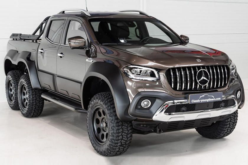 مرسيدس X-Class تحصل على تعديلات الدفع السداسي! 