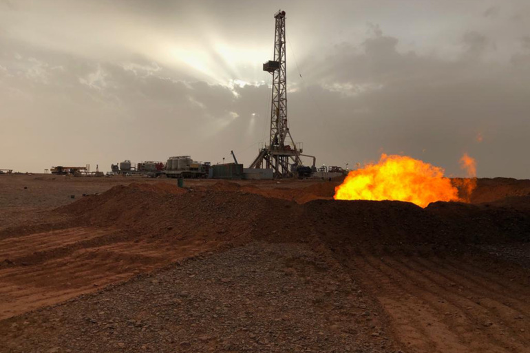 اكتشاف بئرين جديدتين للغاز في حقل الريشة