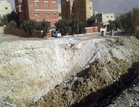 حفريات الصرف الصحي تهدد حياة الأطفال في معان